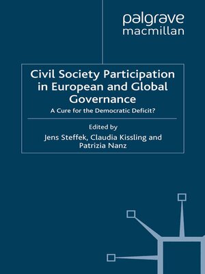cover image of Civil Society Participation in European and Global Governance